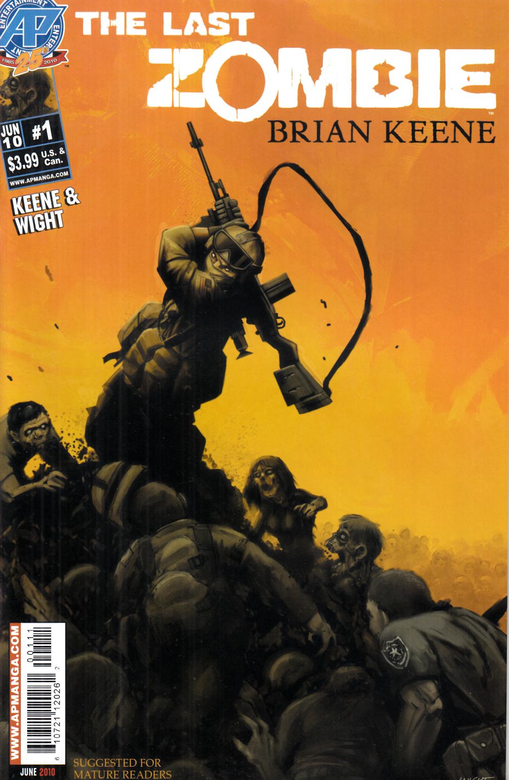 Last Zombie #1 Near Mint (9.4) [Antarctic Comic] LARGE