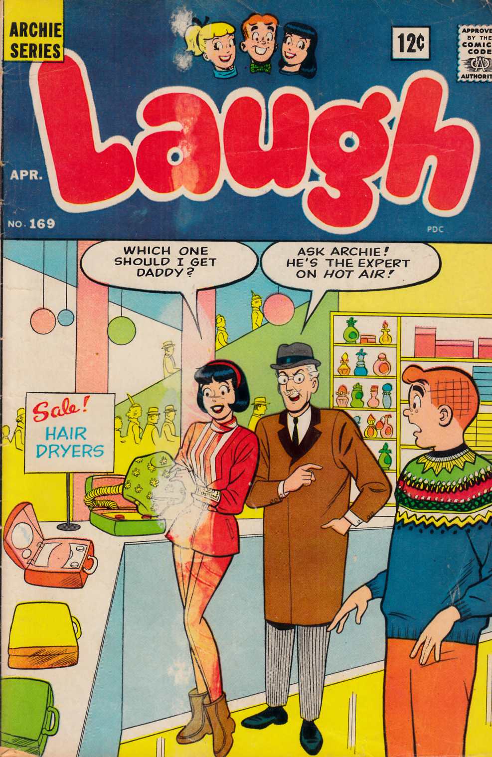 Laugh Comics #169 Good Plus (2.5) [Archie Comic] THUMBNAIL
