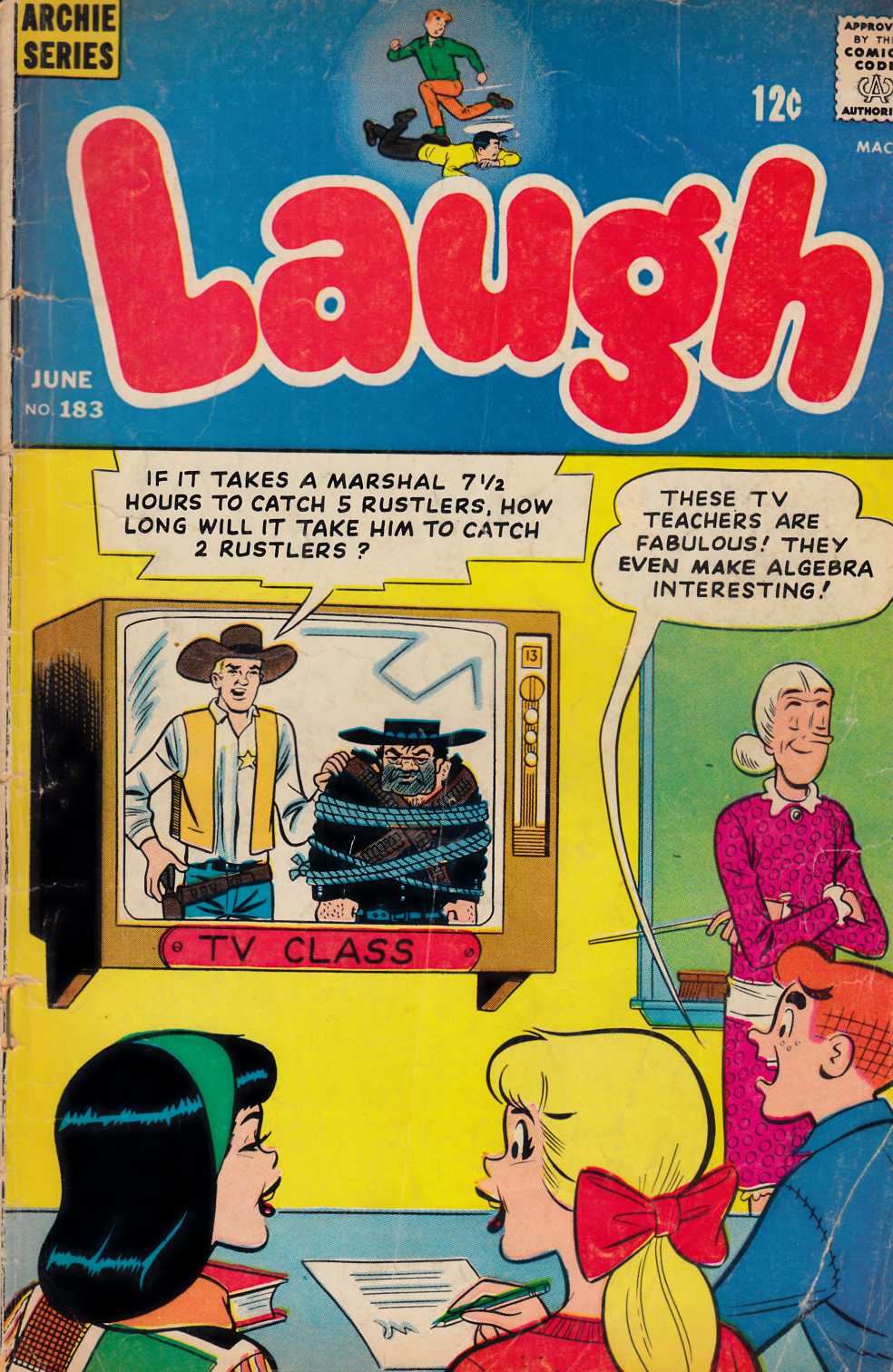 Laugh Comics #183 Very Good Minus (3.5) [Archie Comic] THUMBNAIL
