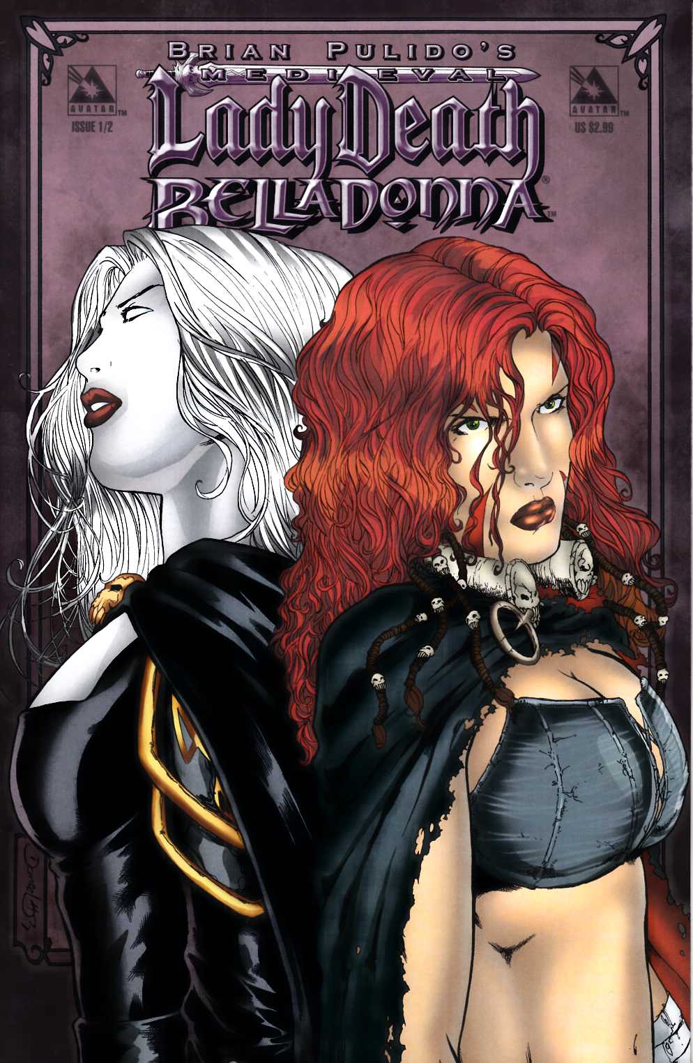 Medieval Lady Death Belladonna #1/2 Near Mint (9.4) [Avatar Comic] LARGE