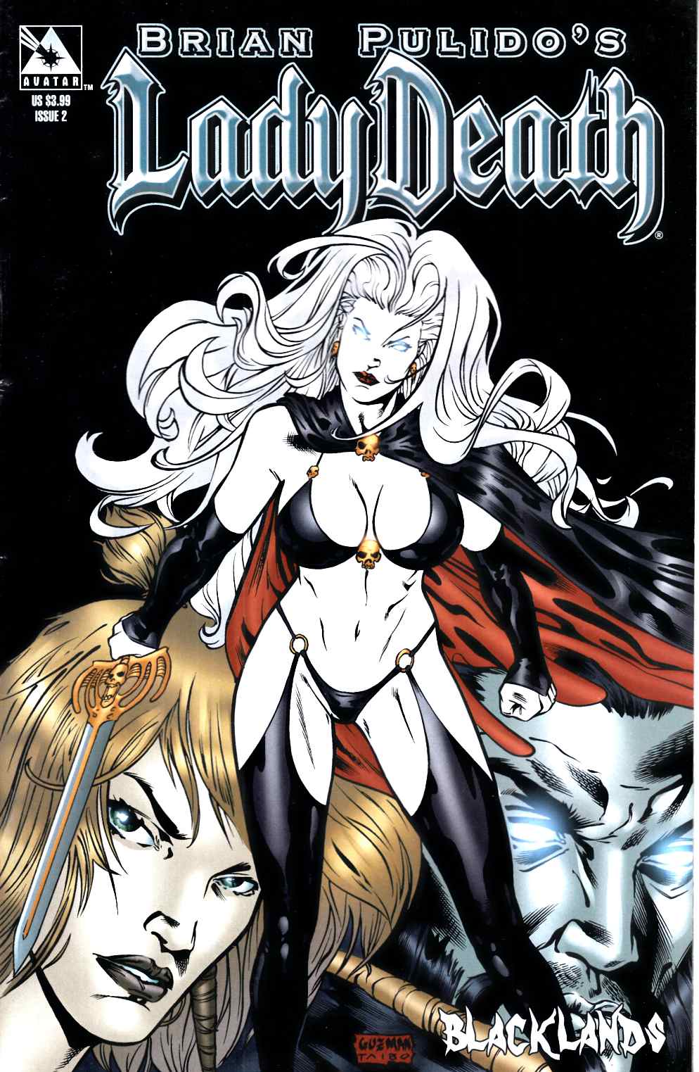 Lady Death Blacklands #2 Regular Cover Fine (6.0) [Avatar Comic] LARGE