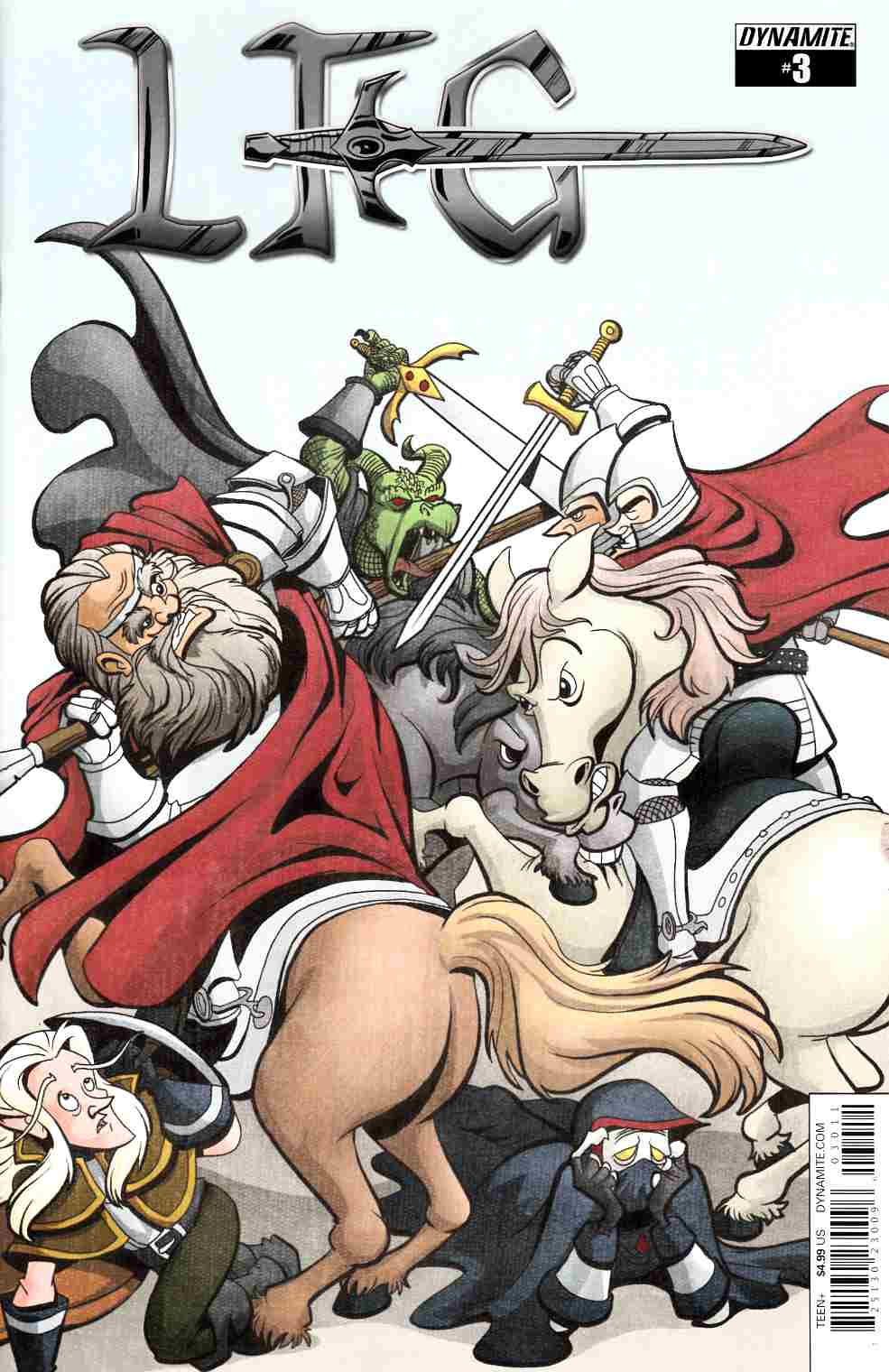 Looking For Group #3 Cover A- Silvani [Dynamite Comic] LARGE