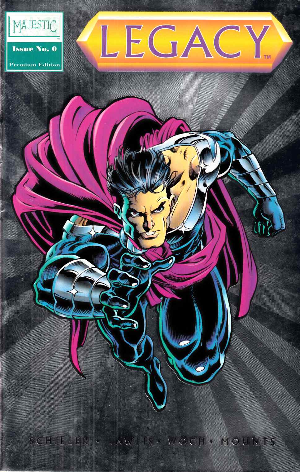 Legacy #0 Silver Foil Variant Very Fine (8.0) [Majestic Comic] LARGE