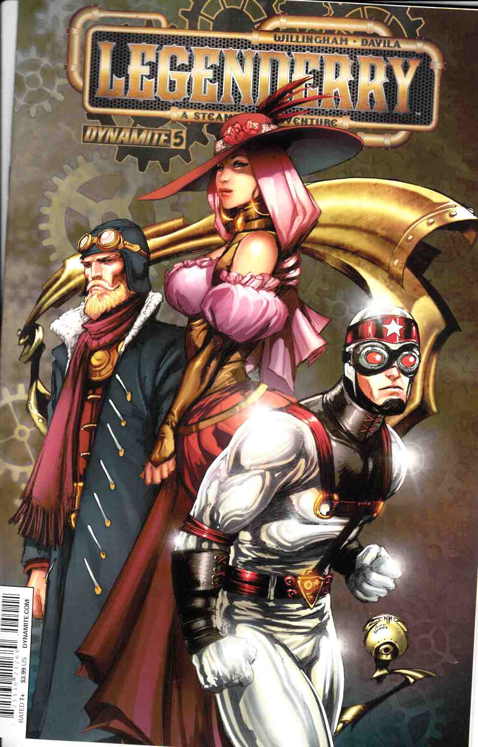 Legenderry A Steampunk Adventure #5 [Dynamite Comic] THUMBNAIL
