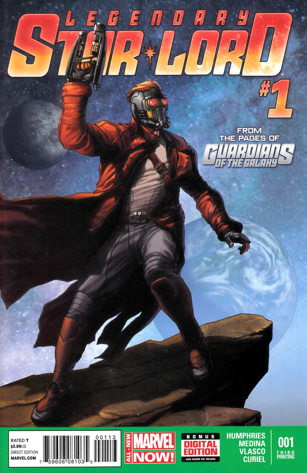 Legendary Star-Lord #7 (Welcome Home Cover)