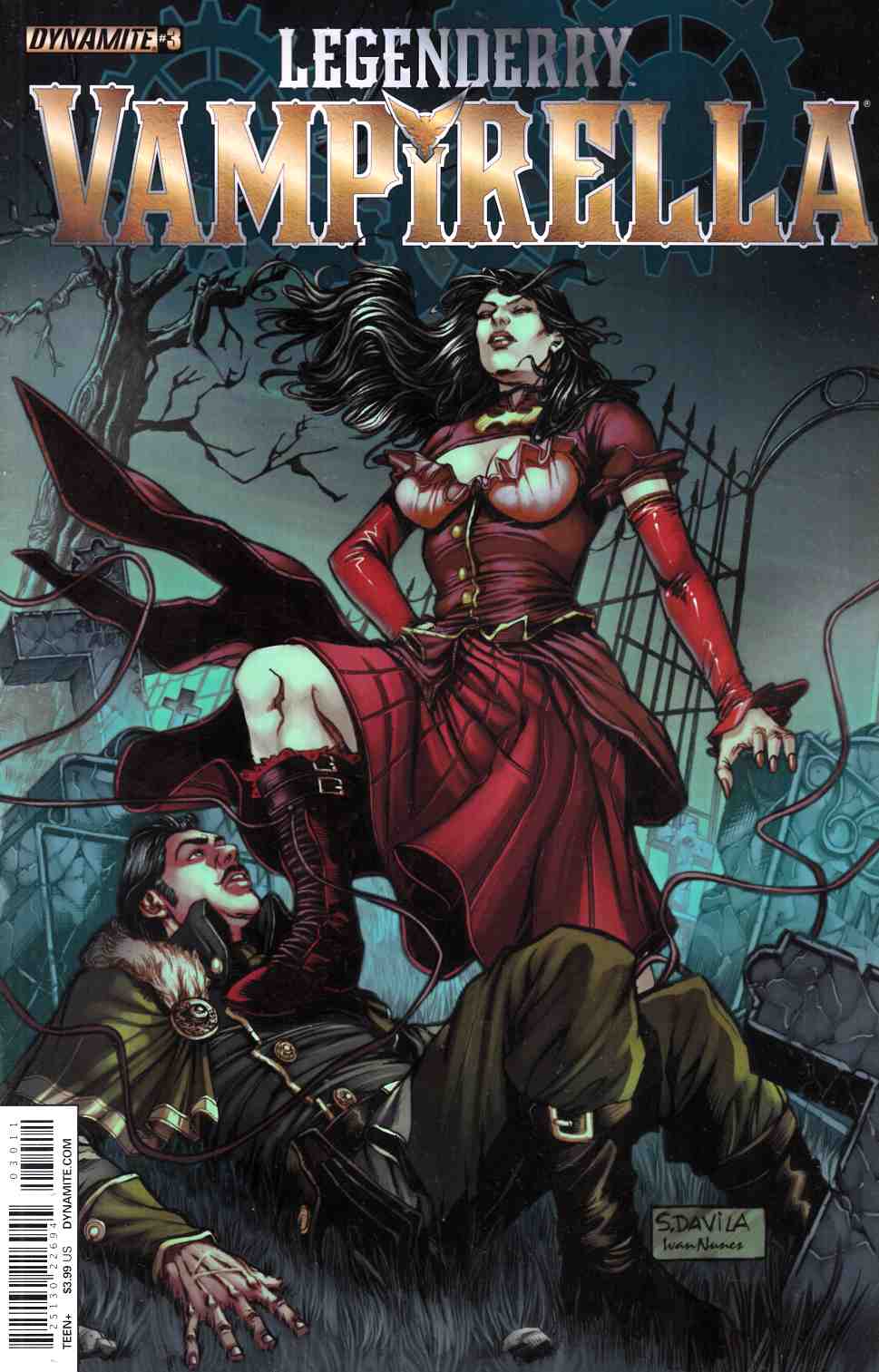 Legenderry Vampirella #3 [Dynamite Comic] LARGE