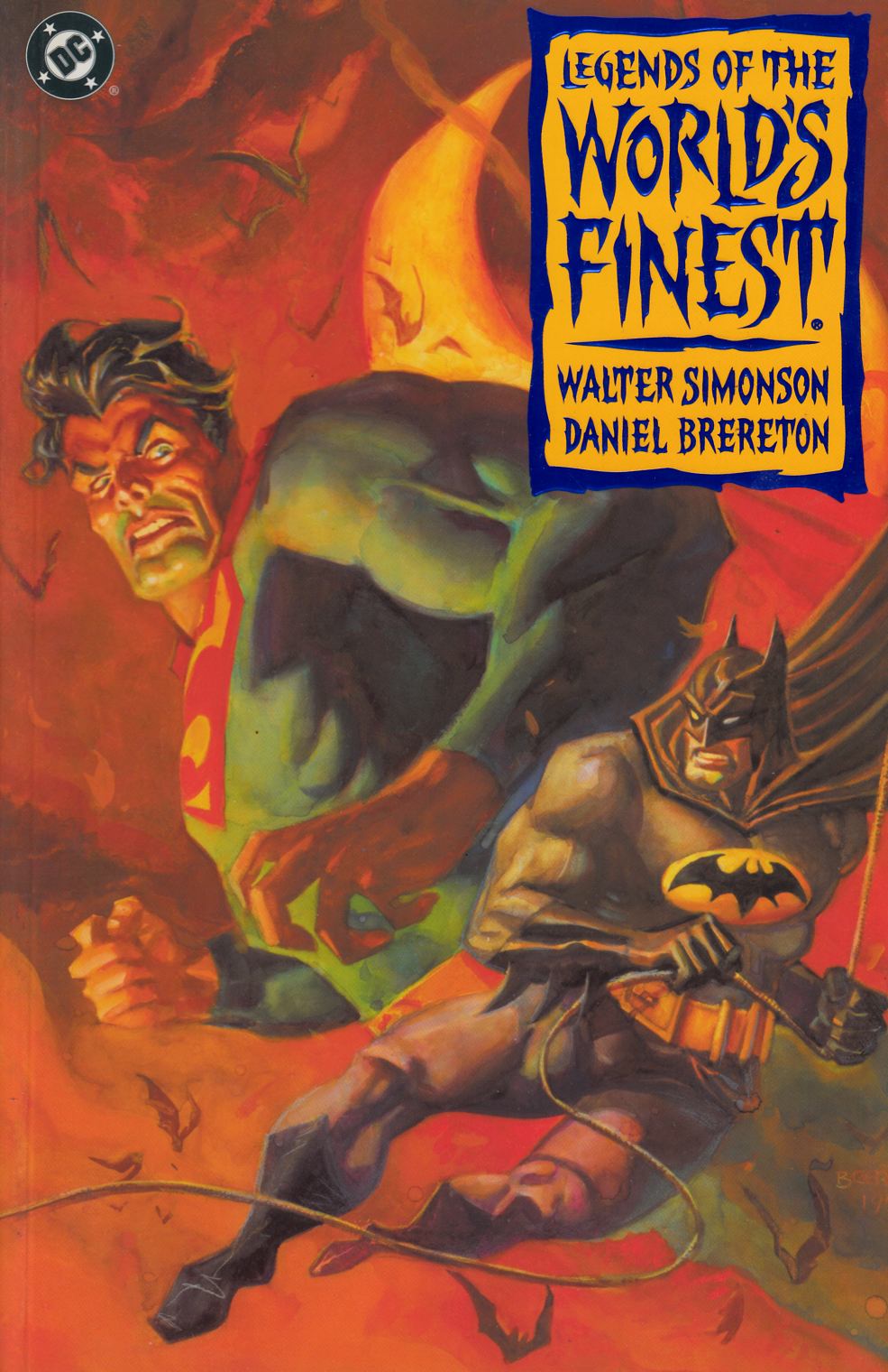 Legends of the Worlds Finest #2 Near Mint (9.4) [DC Comic] LARGE
