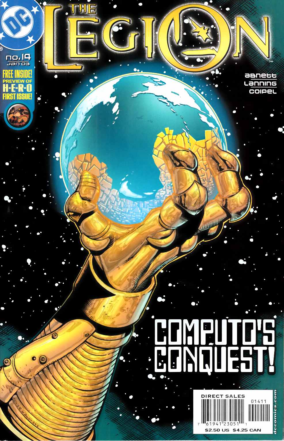 Legion #14 Near Mint (9.4) [DC Comic] THUMBNAIL