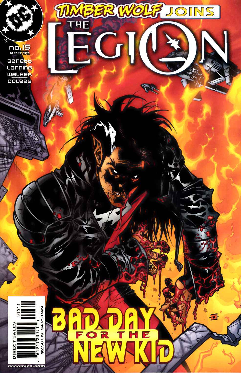 Legion #15 Near Mint (9.4) [DC Comic] THUMBNAIL