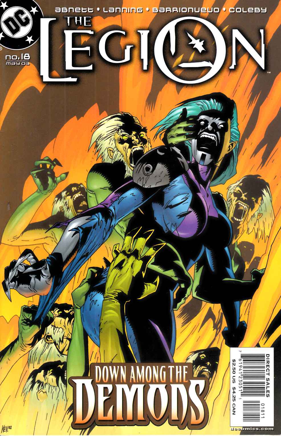 Legion #18 Near Mint (9.4) [DC Comic] THUMBNAIL