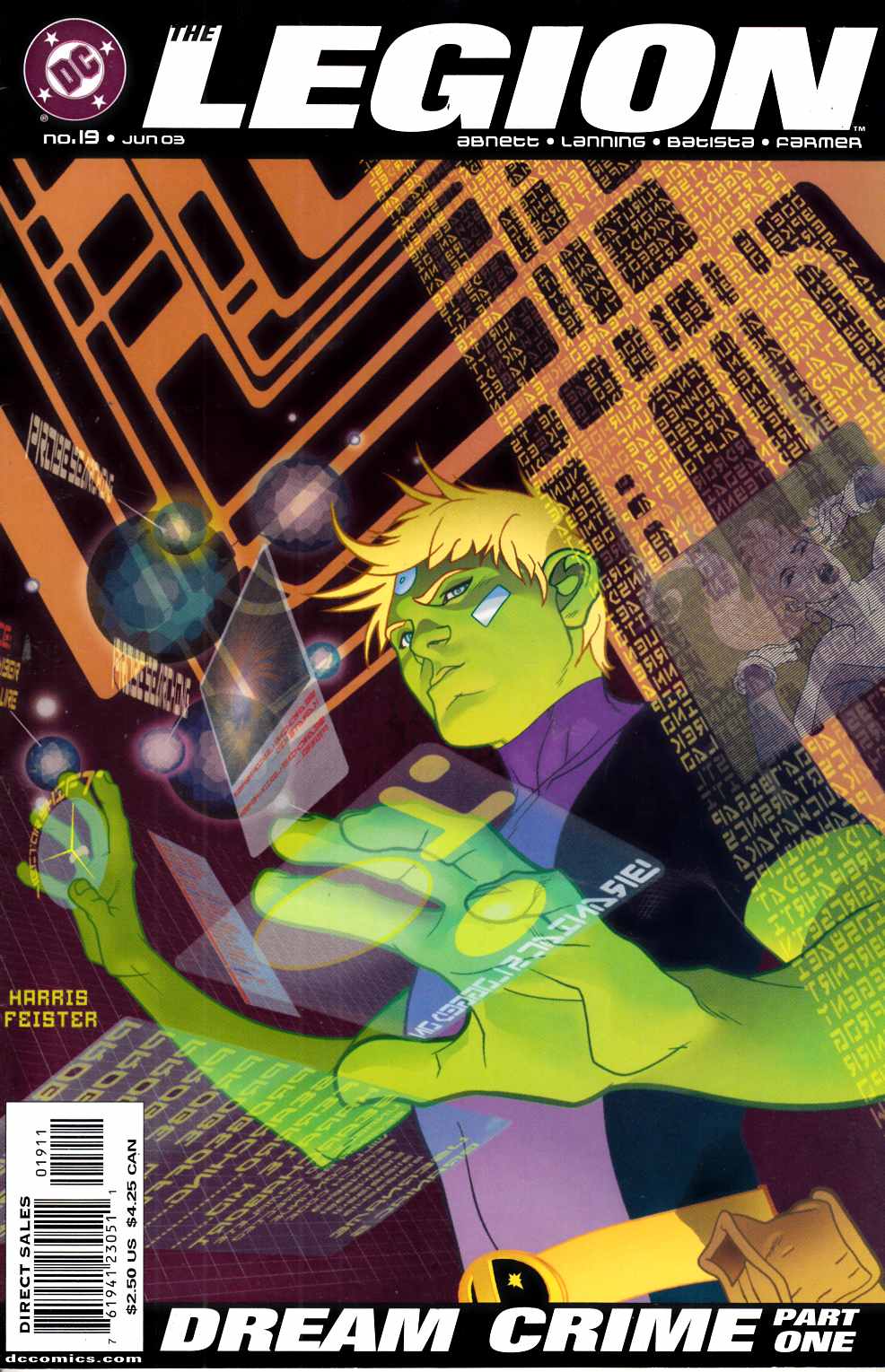 Legion #19 Near Mint (9.4) [DC Comic] THUMBNAIL
