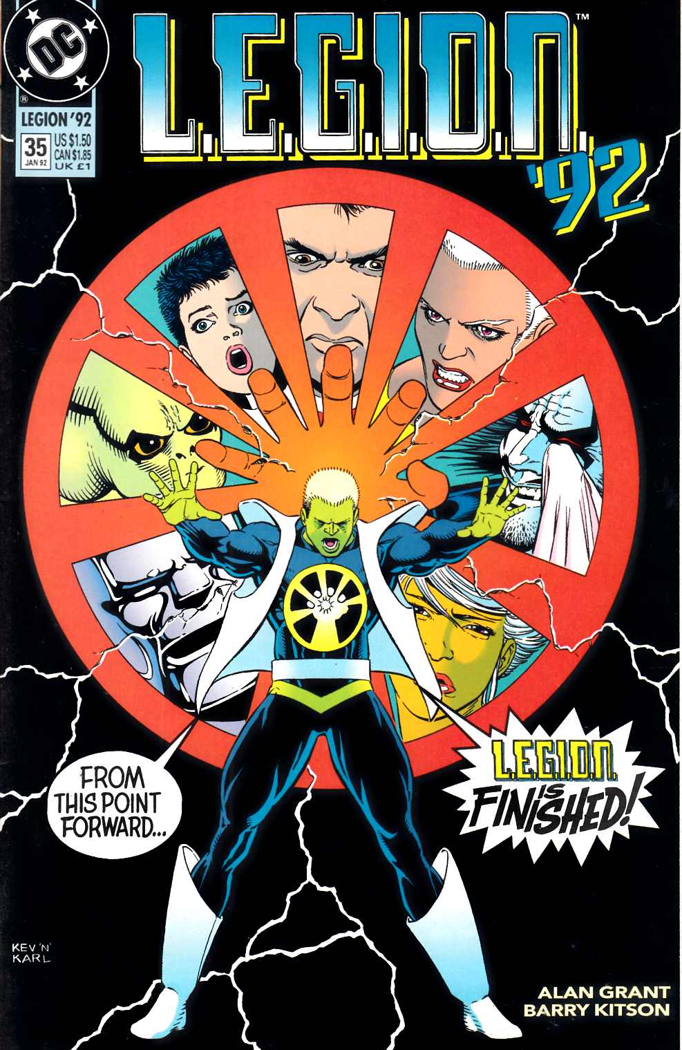 Legion #35 Very Fine (8.0) [DC Comic] LARGE