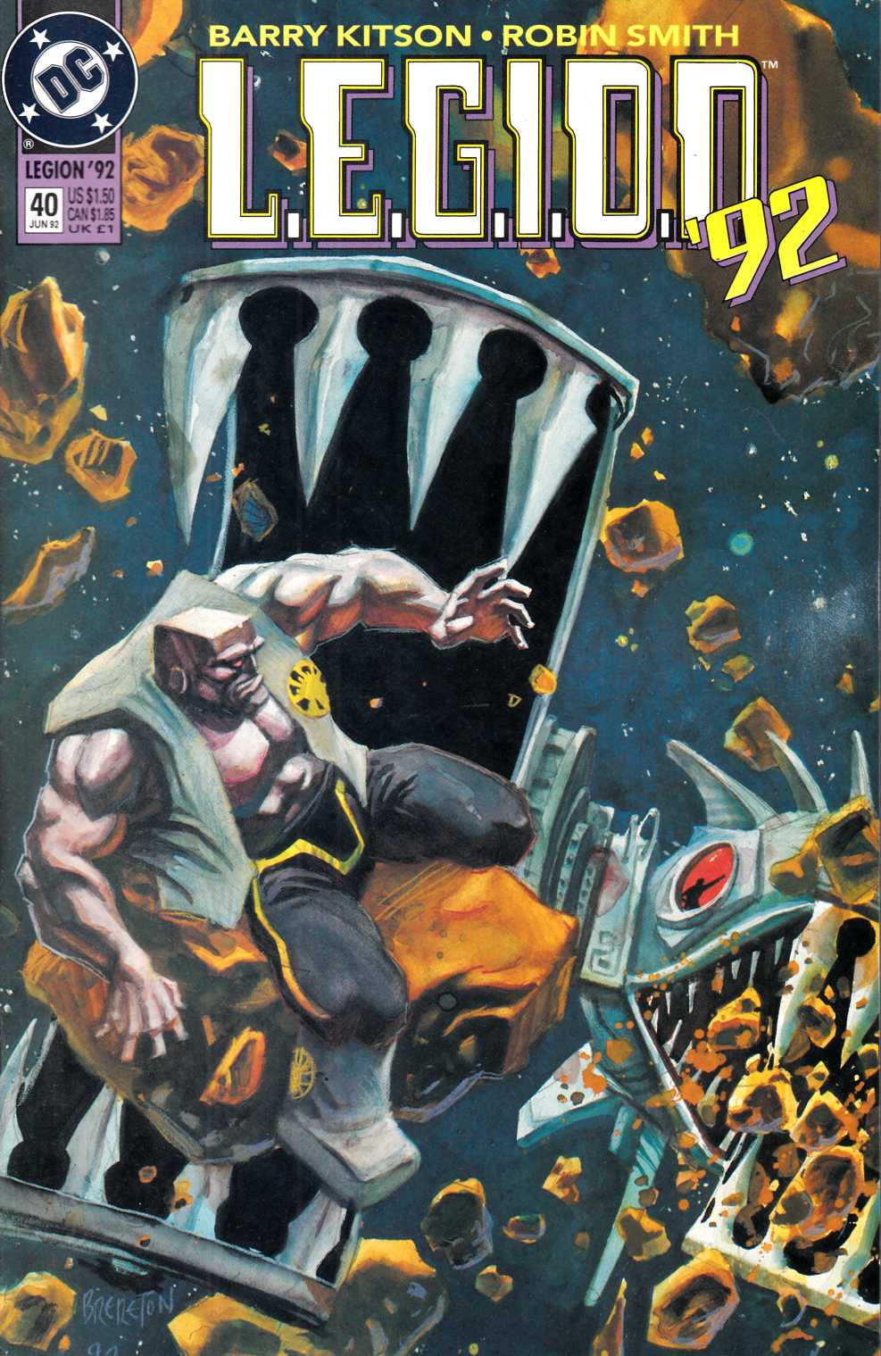 Legion #40 Very Fine (8.0) [DC Comic] LARGE