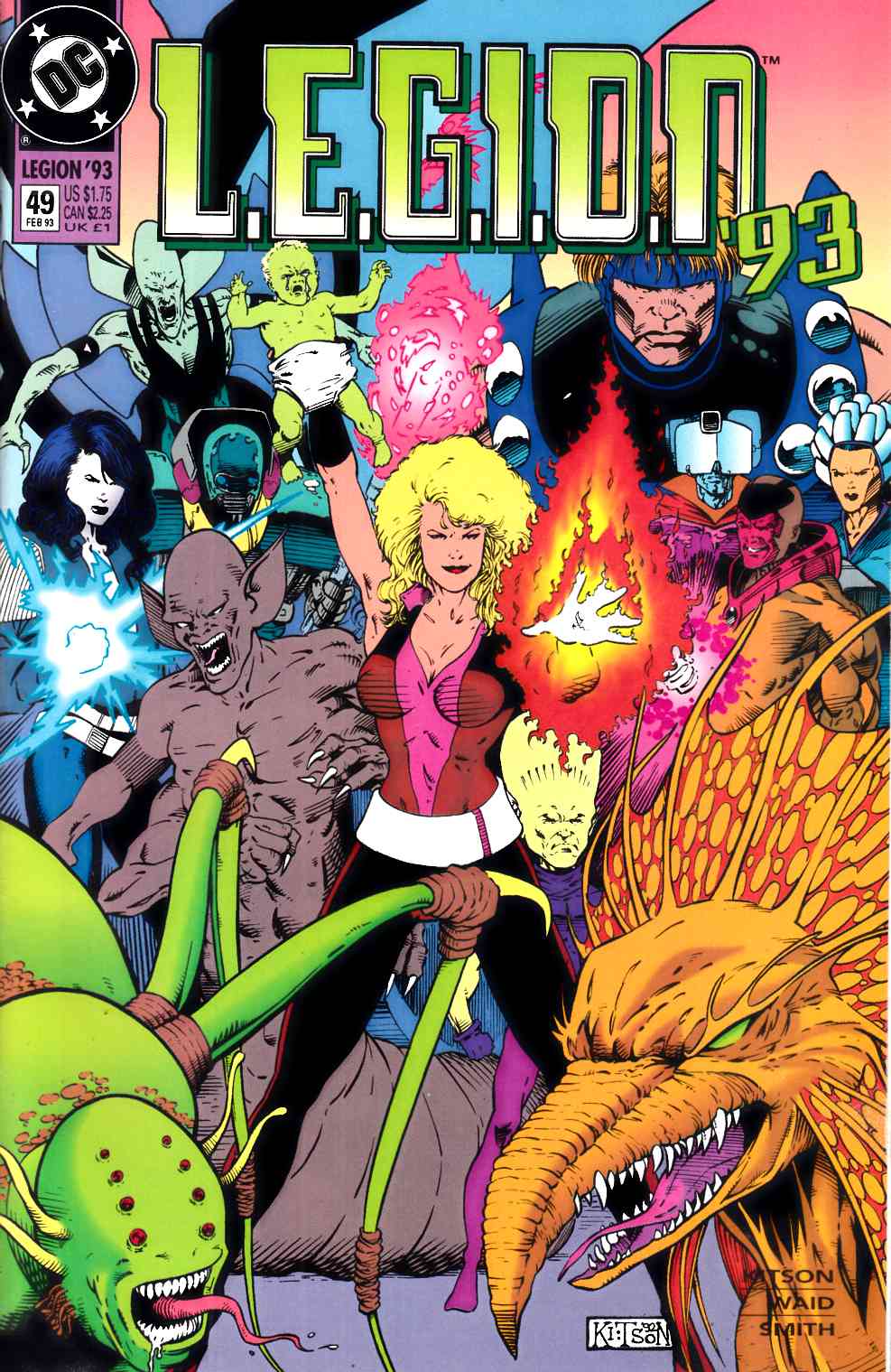Legion #49 Very Fine (8.0) [DC Comic] LARGE