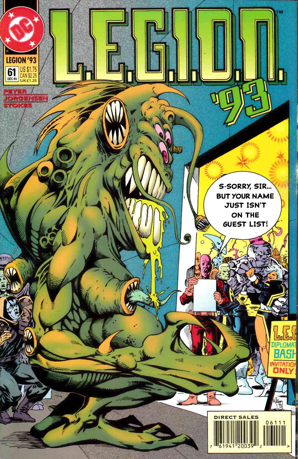 Legion #61 Very Fine (8.0) [DC Comic] LARGE
