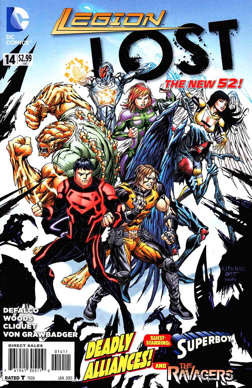 Legion Lost #14 [DC Comic] LARGE