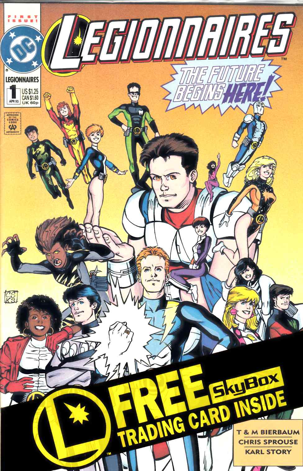 Legionnaires #1 Polybagged Near Mint (9.4) [DC Comic] LARGE