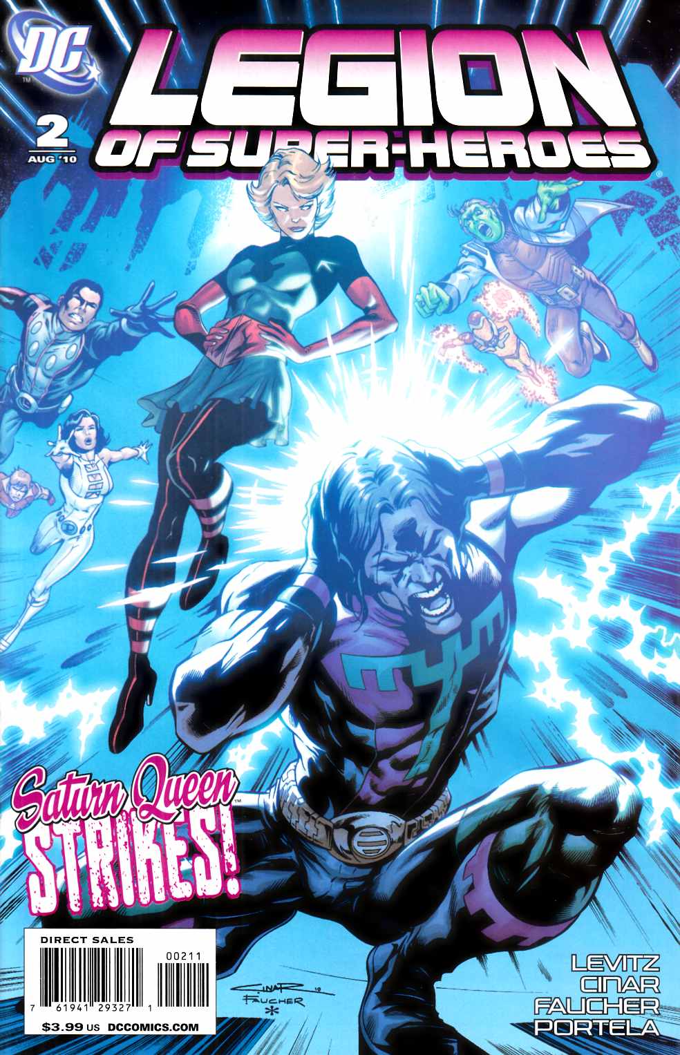 Legion of Super-Heroes #2 Very Fine (8.0) [DC Comic] LARGE