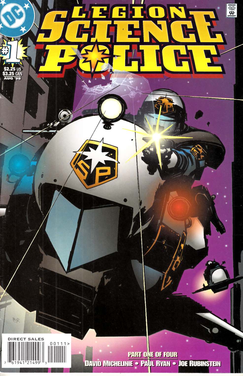 Legion Science Police #1 Very Fine (8.0) [DC Comic] THUMBNAIL