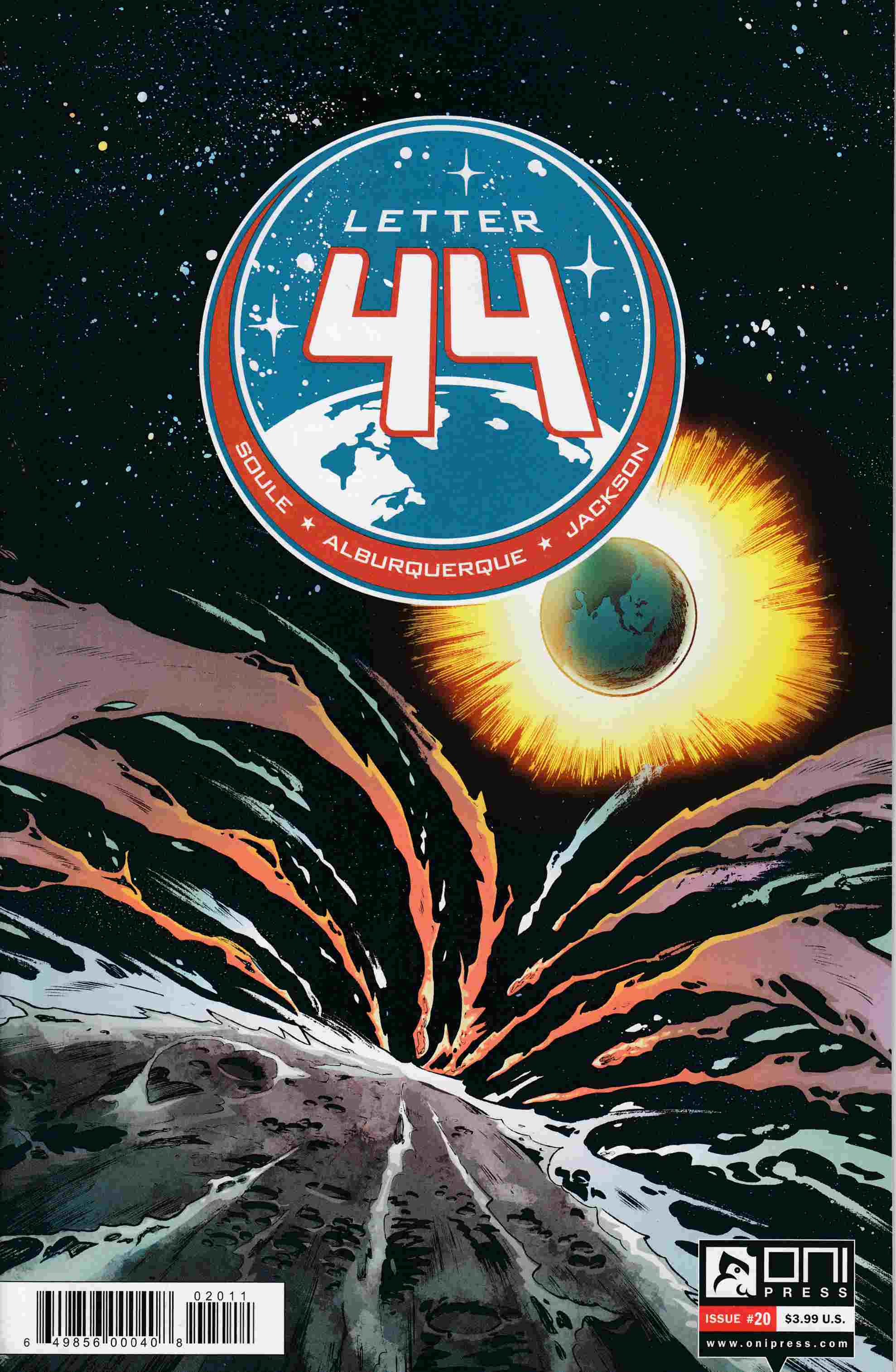 Letter 44 #20 [Oni Press Comic] LARGE