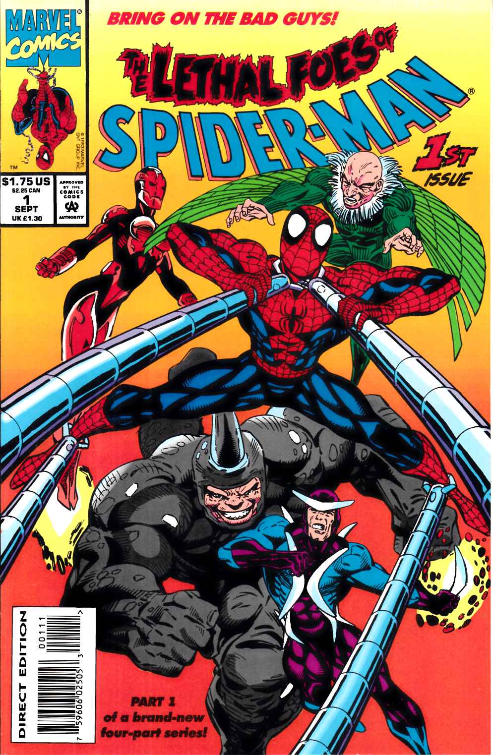 Lethal Foes of Spider-Man #1 Very Fine (8.0) [Marvel Comic] LARGE
