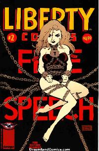Liberty Comics A CBLDF Benefit Book #2 (Sale Cover) LARGE