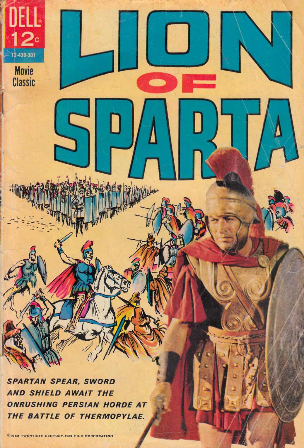 Lion of Sparta #1 Movie Classics #301 Good (2.0) [Dell Comic] THUMBNAIL