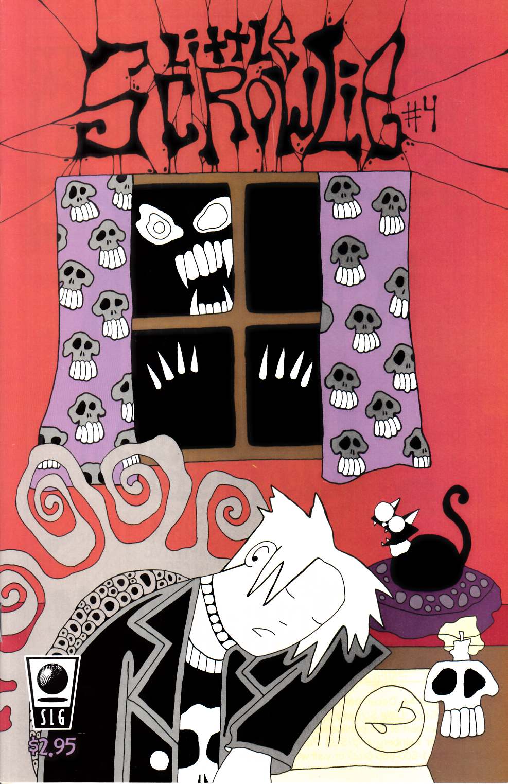Little Scrowlie #4 Near Mint (9.4) [Slave Labor Comic] LARGE