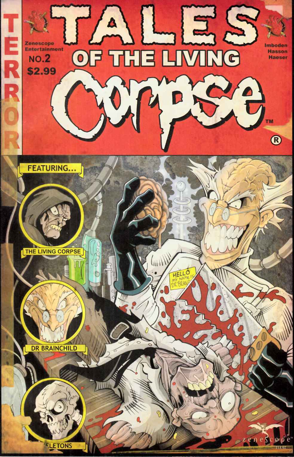 Living Corpse #2 Cover B Very Fine (8.0) [Zenescope Comic] THUMBNAIL