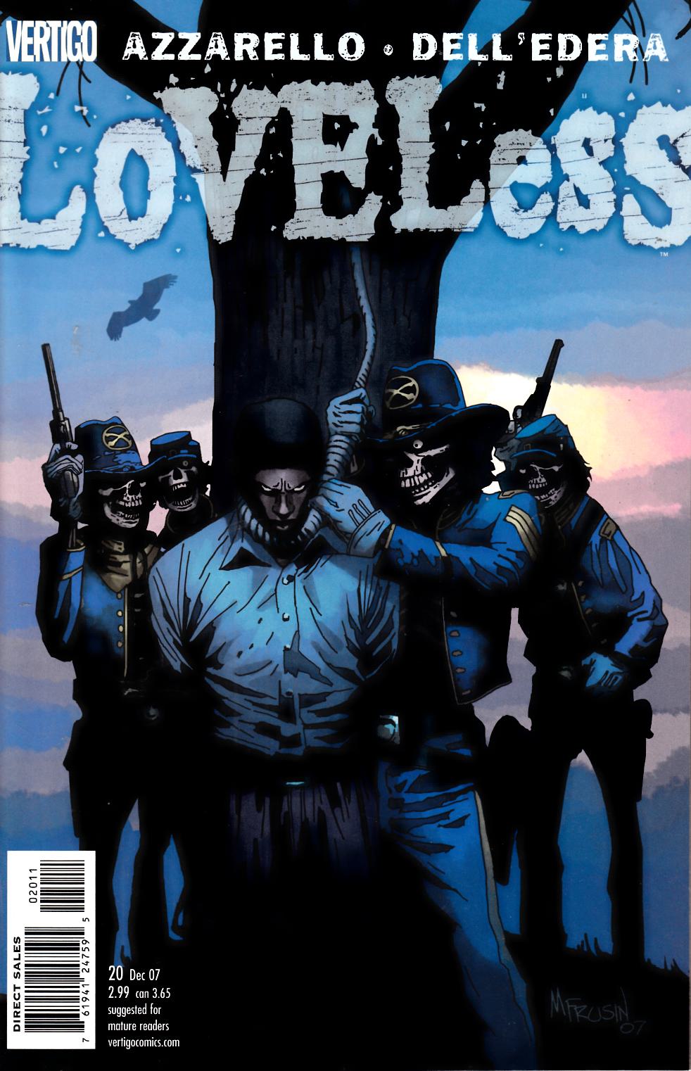 Loveless #20 Near Mint (9.4) [DC Comic] THUMBNAIL