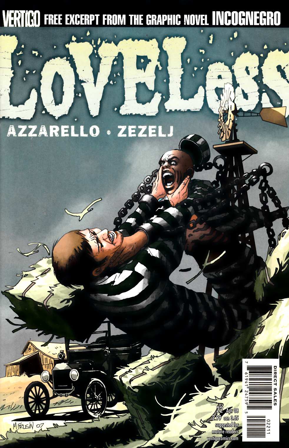Loveless #22 Fine (6.0) [DC Comic] LARGE