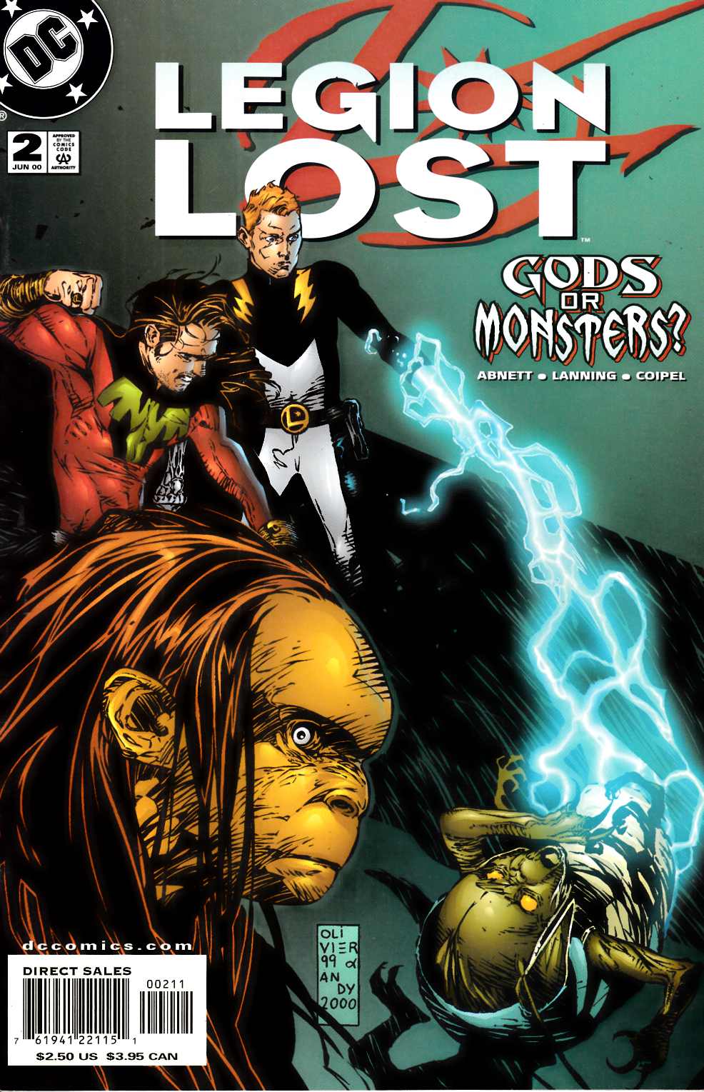 Legion Lost #2 Near Mint (9.4) [DC Comic] THUMBNAIL