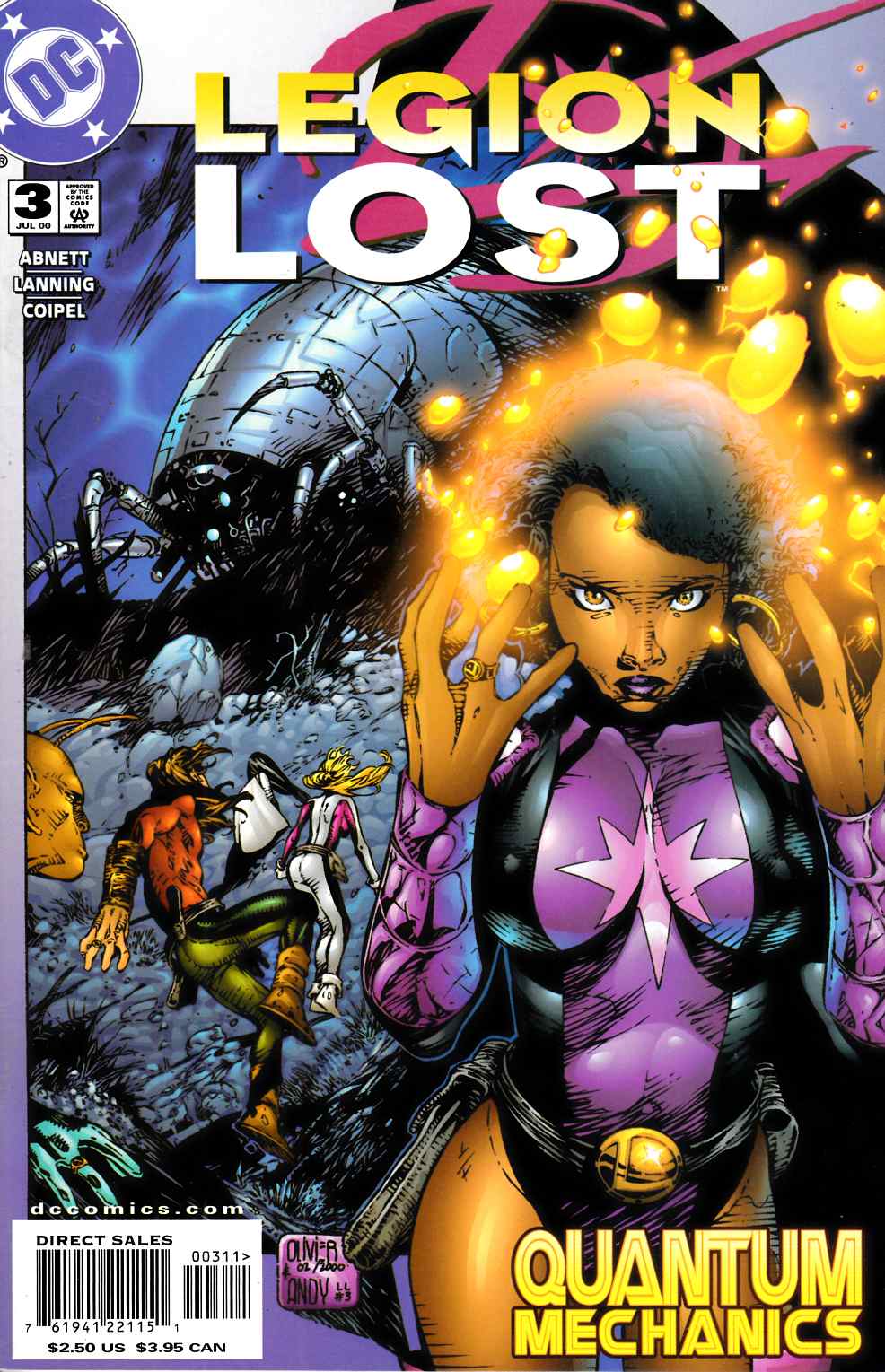 Legion Lost #3 Near Mint (9.4) [DC Comic] LARGE