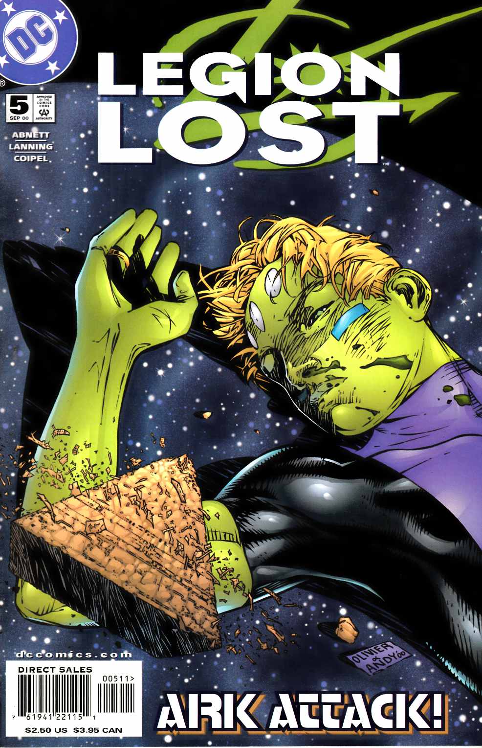 Legion Lost #5 Near Mint (9.4) [DC Comic] THUMBNAIL