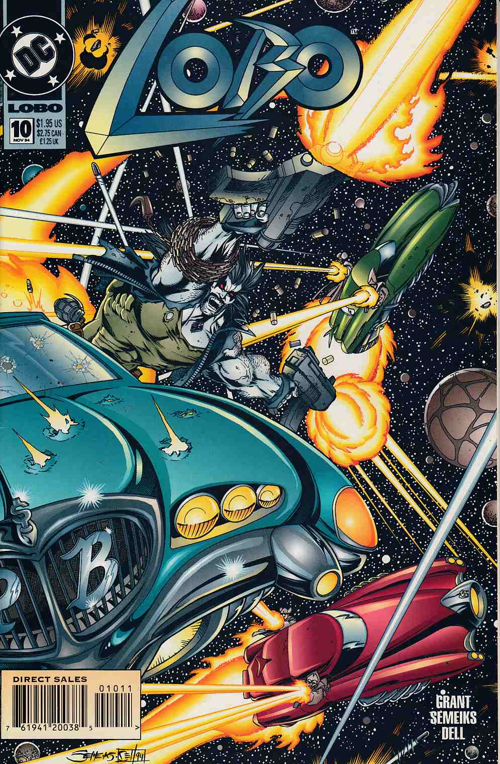 Lobo #10 Near Mint (9.4) [DC Comic] THUMBNAIL