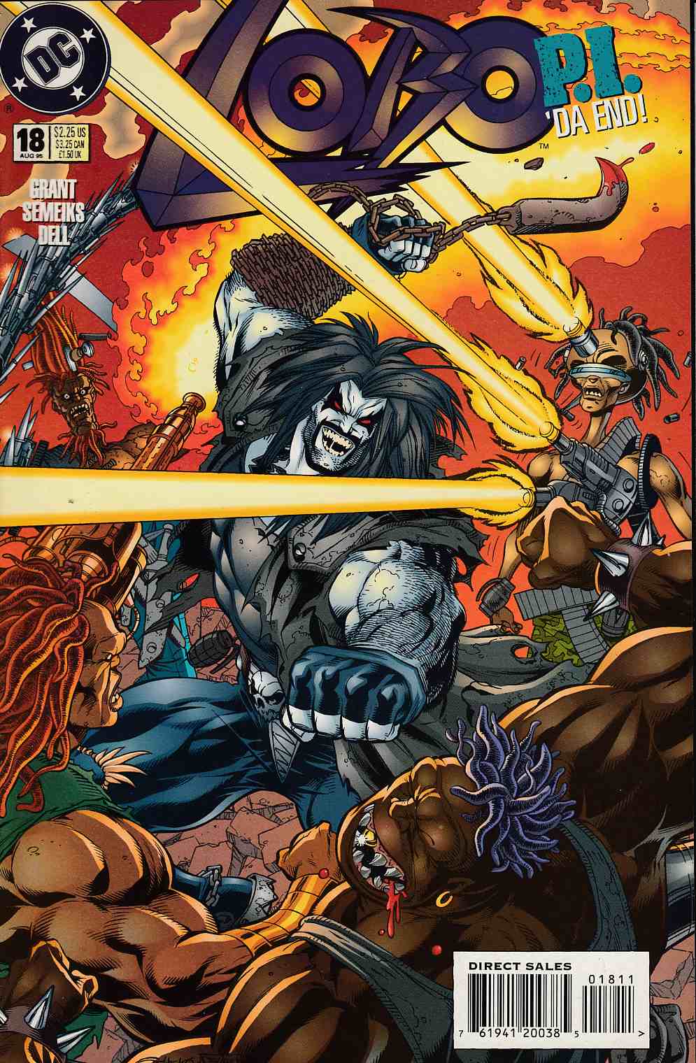 Lobo #18 Near Mint (9.4) [DC Comic] LARGE