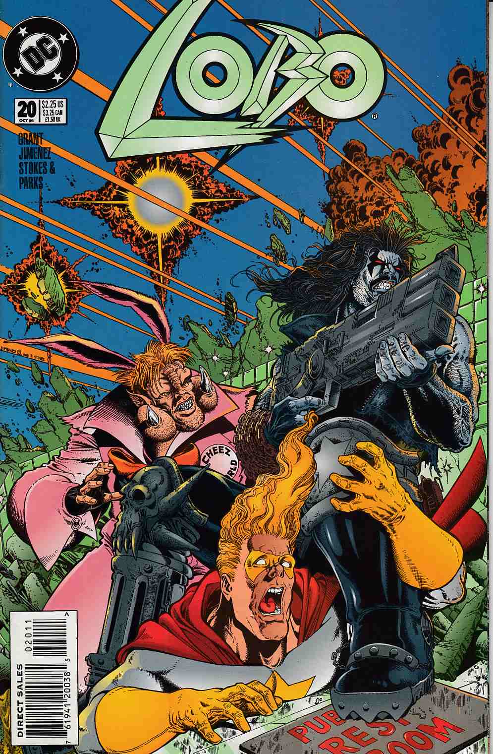Lobo #20 Near Mint (9.4) [DC Comic] THUMBNAIL