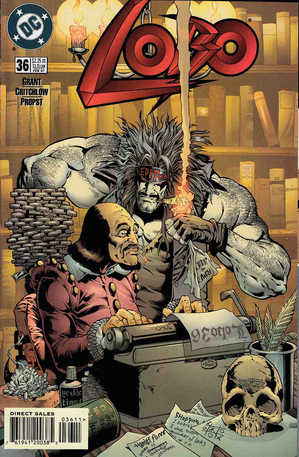 Lobo #36 Very Fine (8.0) [DC Comic] THUMBNAIL