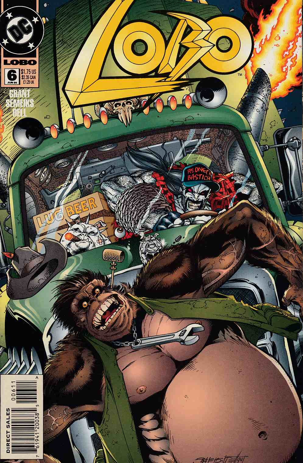 Lobo #6 Near Mint (9.4) [DC Comic] THUMBNAIL