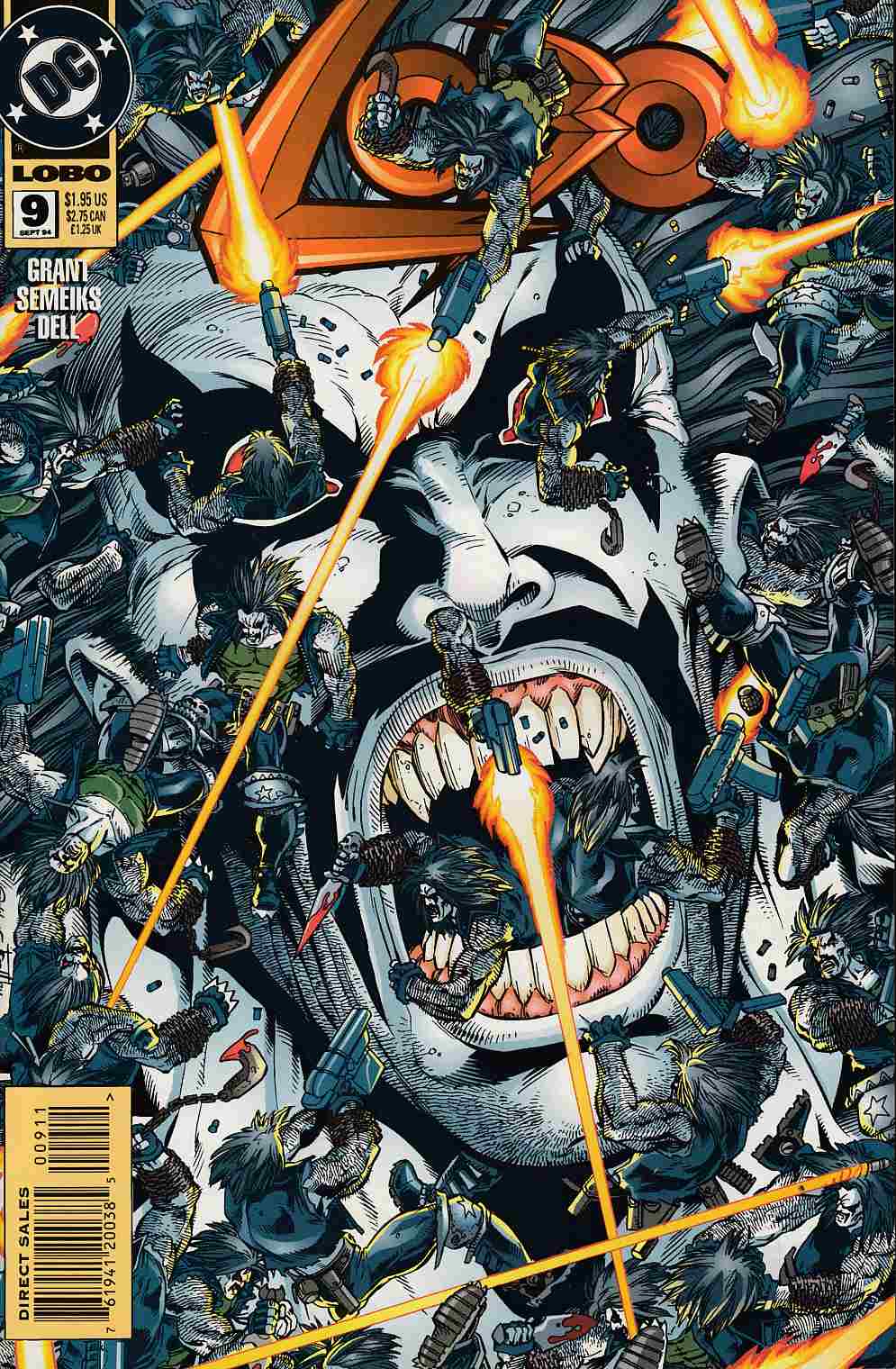 Lobo #9 Near Mint (9.4) [DC Comic] LARGE