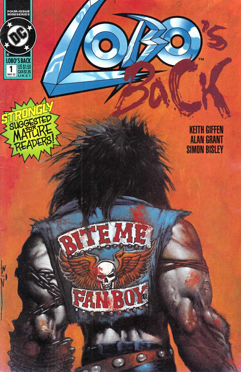 Lobos Back #1 Very Fine (8.0) [DC Comic] THUMBNAIL