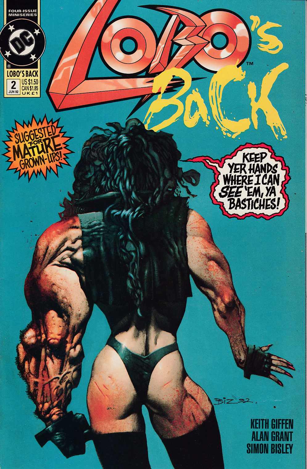 Lobos Back #2 Very Fine (8.0) [DC Comic] THUMBNAIL