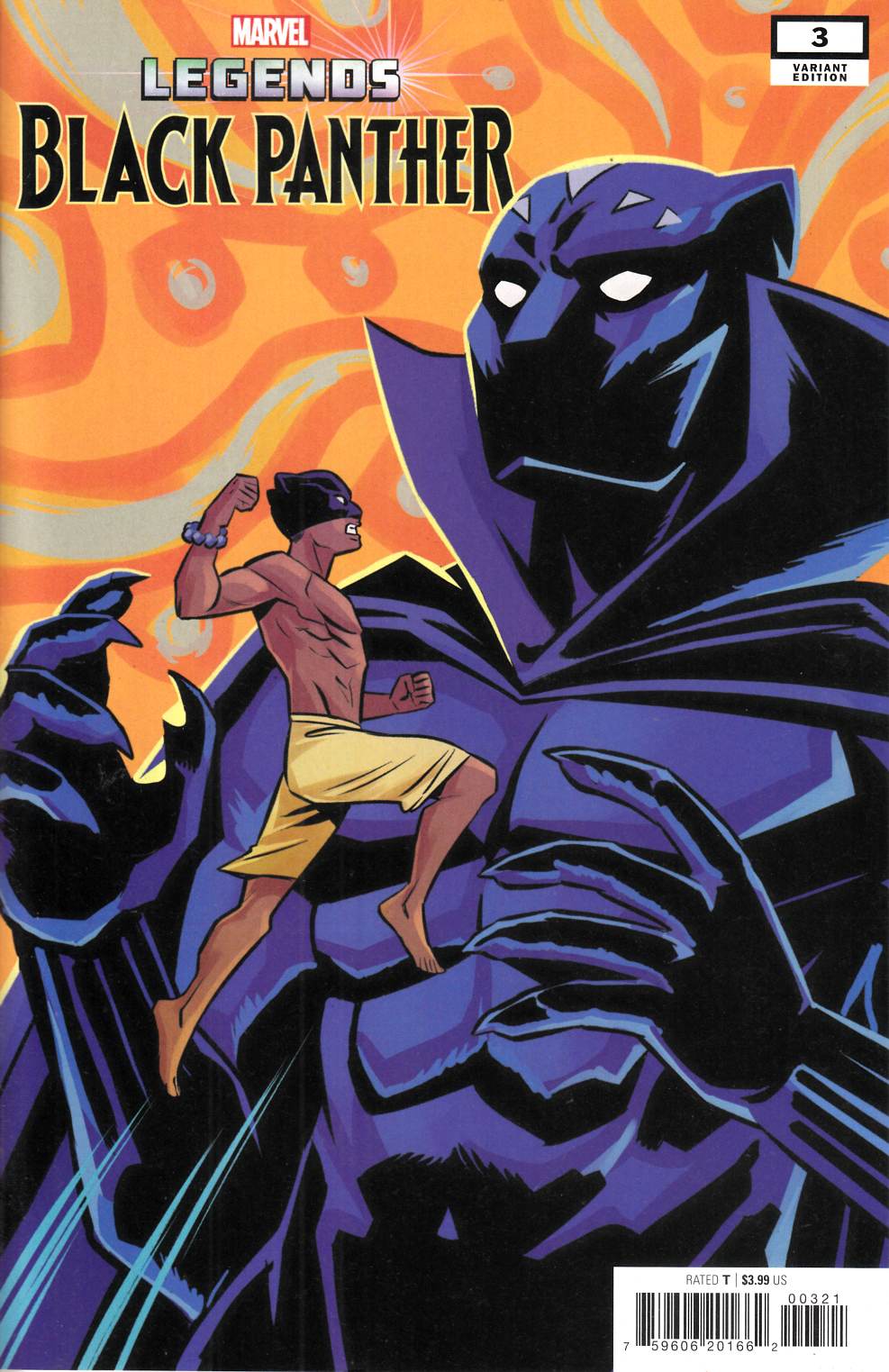 Black Panther Legends #3 Bustos Variant Cover Near Mint (9.4) [Marvel Comic] THUMBNAIL