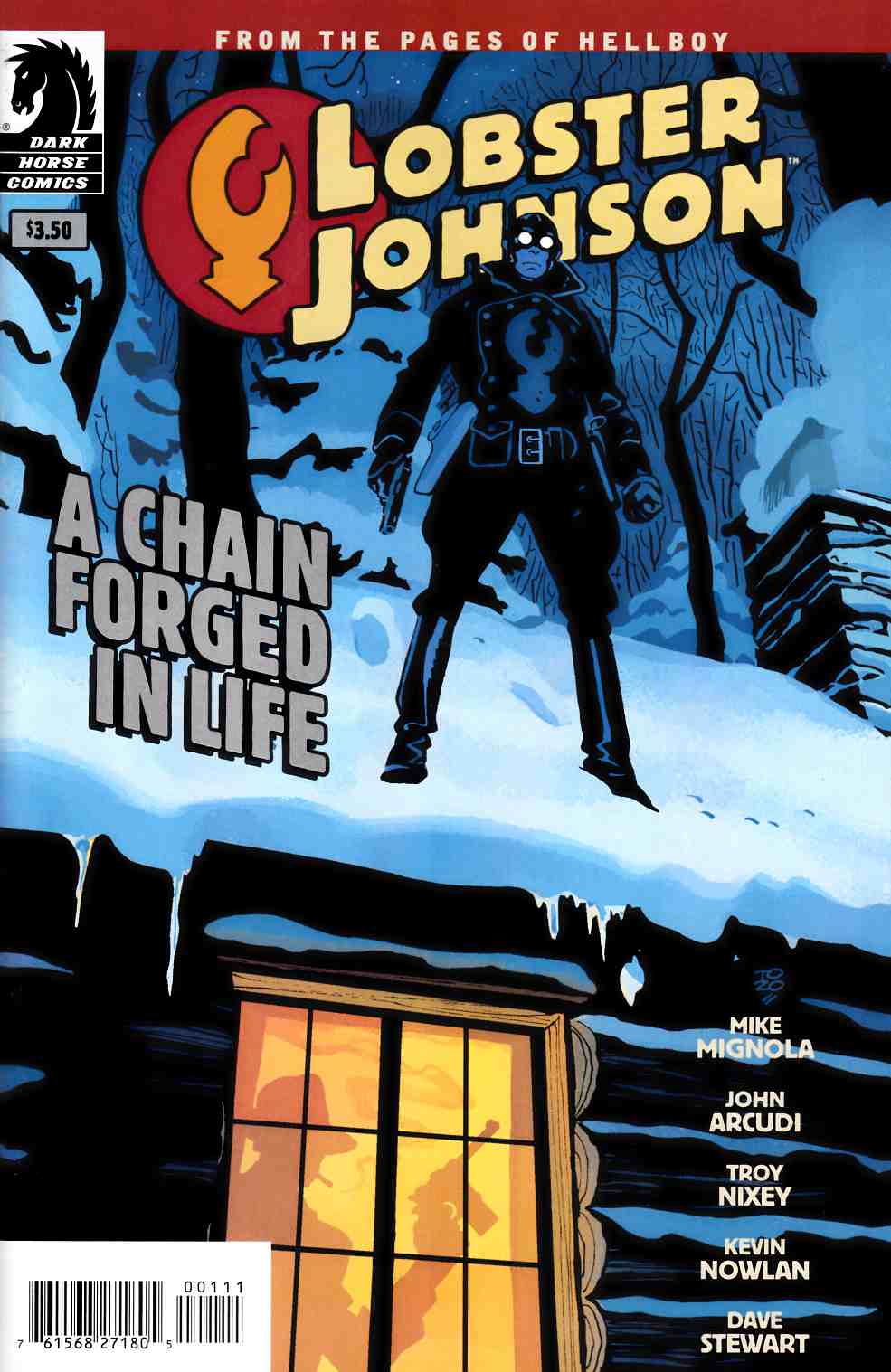 Lobster Johnson A Chain Forged in Life #0 Near Mint (9.4) [Dark Horse Comic] THUMBNAIL