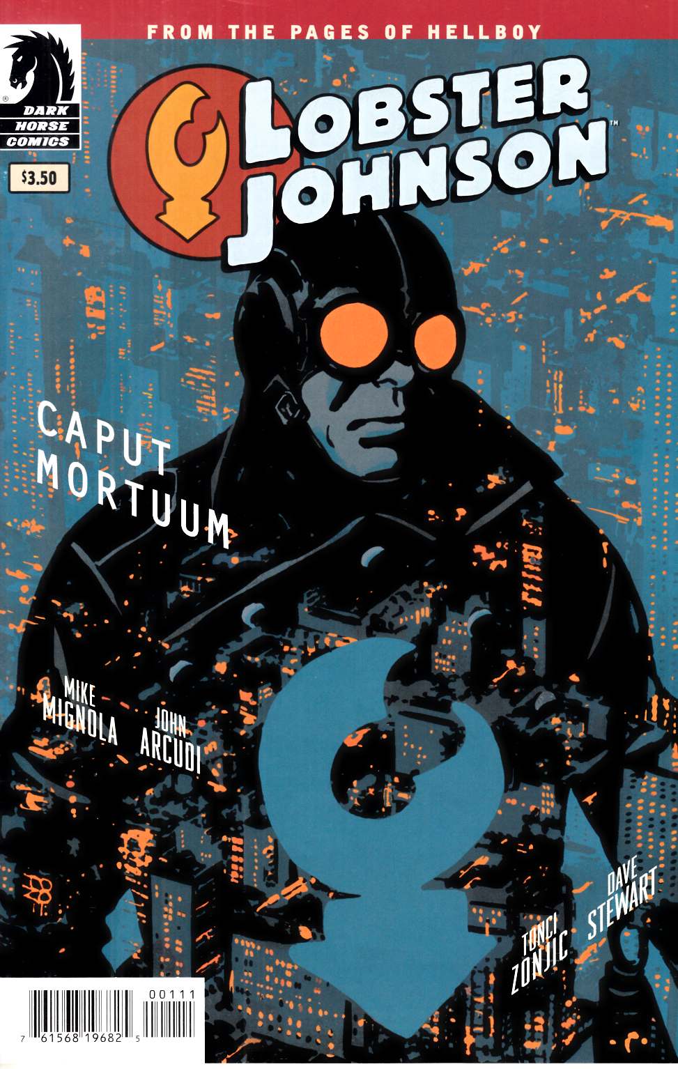 Lobster Johnson Caput Mortuum #0 Fine (6.0) [Dark Horse Comic] LARGE