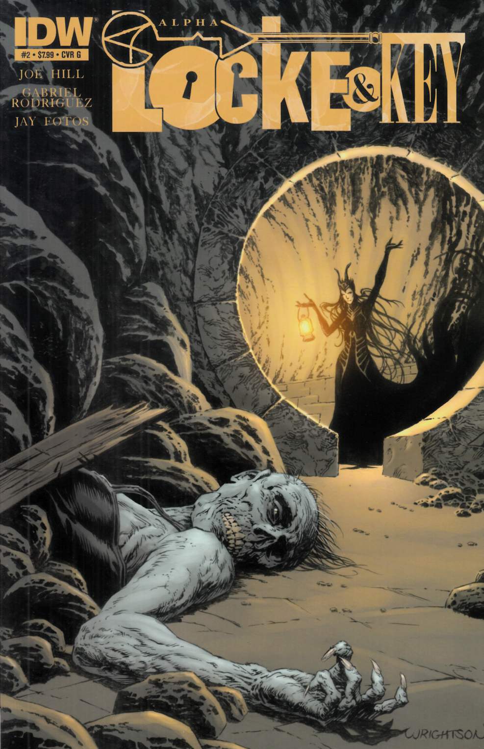 Locke and Key Alpha #2 Cover G Near Mint (9.4) [IDW Comic] THUMBNAIL