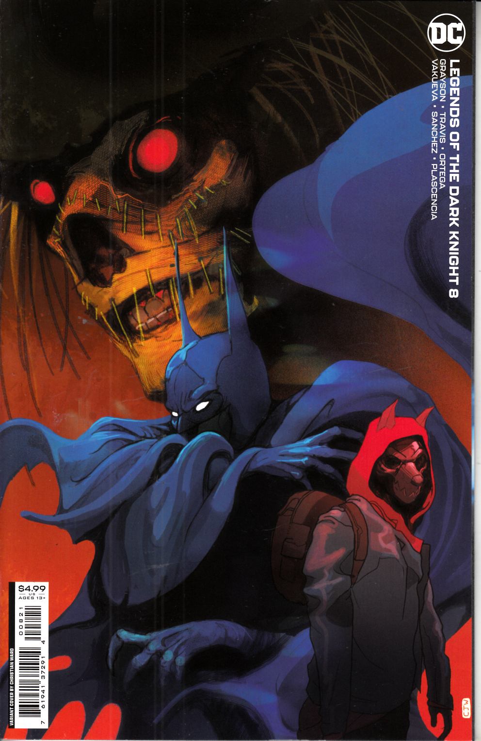Legends of the Dark Knight #8 Ward Variant Cover Near Mint (9.4) [DC Comic] THUMBNAIL
