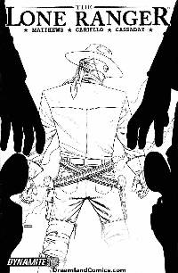 Lone Ranger #18 (B&W Variant) LARGE