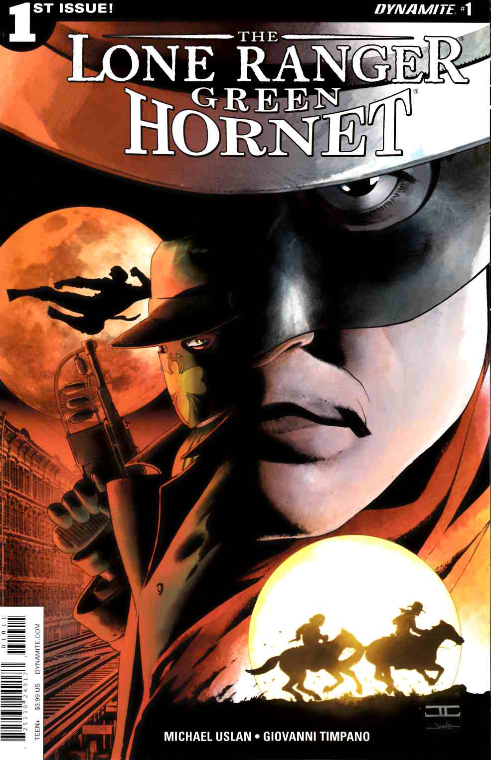 Lone Ranger Green Hornet #1 [Dynamite Comic] LARGE
