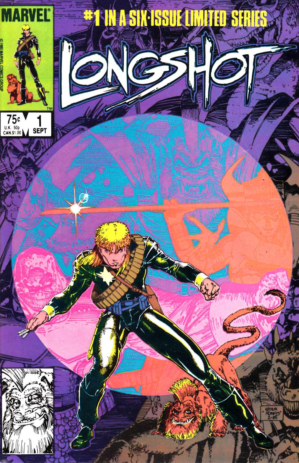 Longshot #1 Near Mint (9.4) [Marvel Comic] LARGE